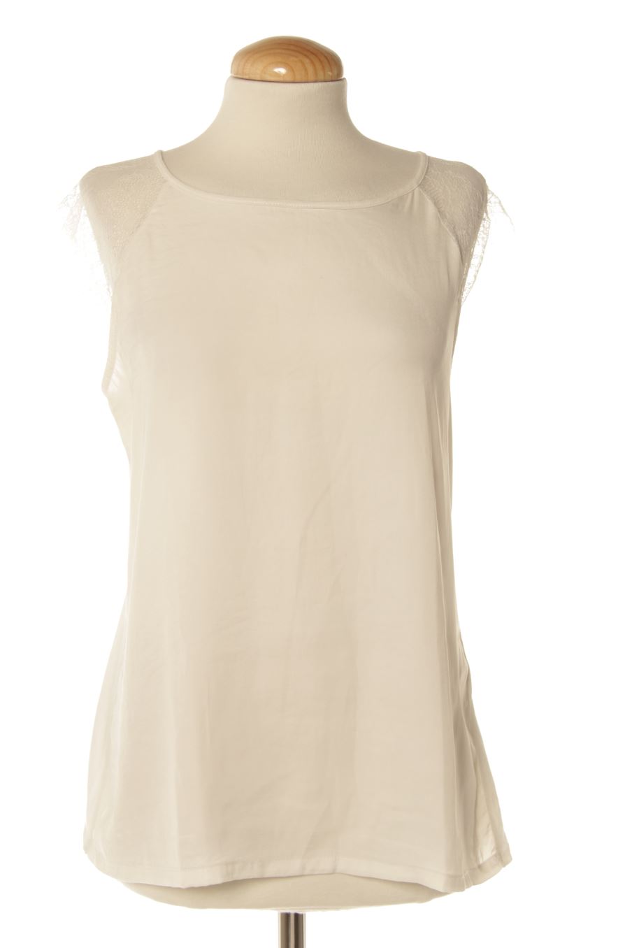 Top Springfield de la taille L, de couleur blanc