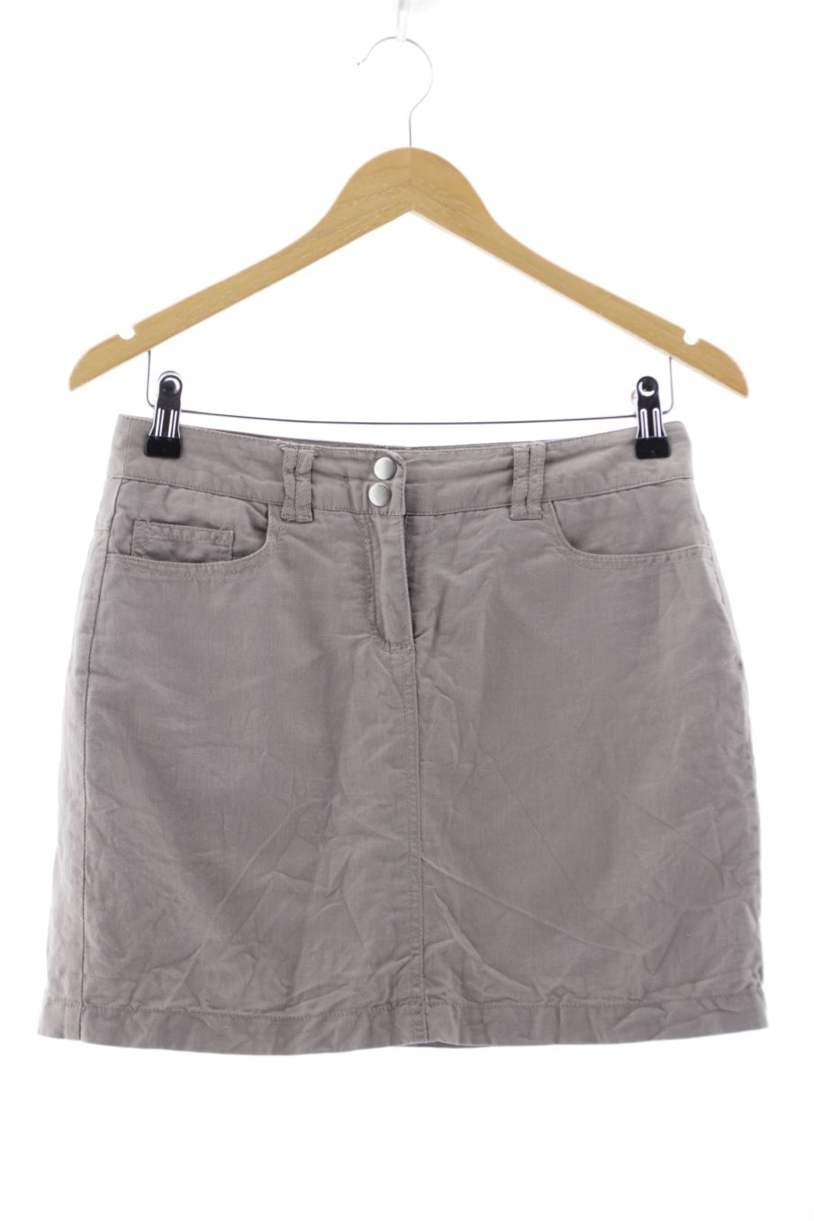 Falda de Camaieu de la talla 36, de color gris