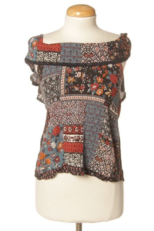 Blusa a maniche corte