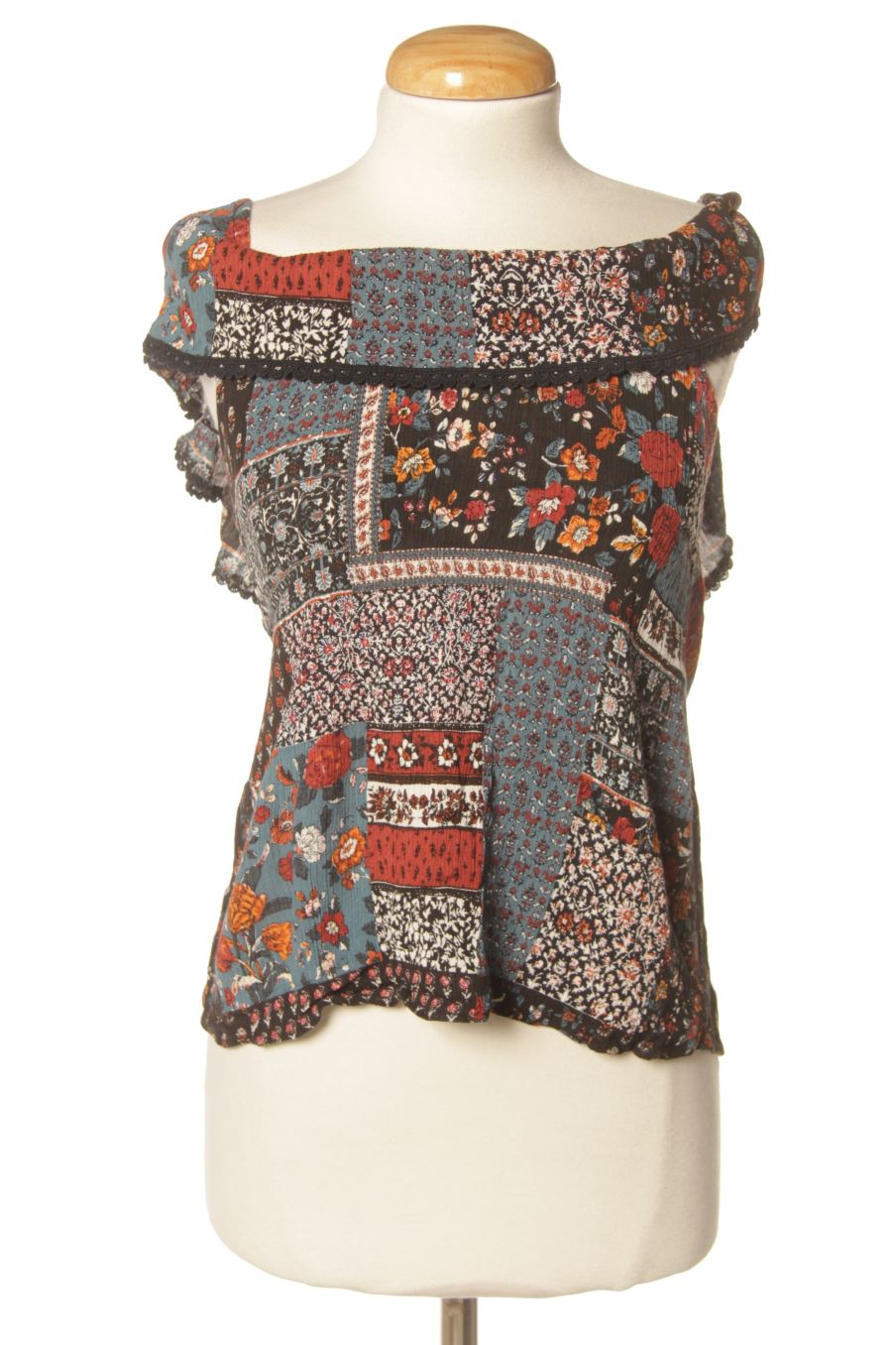 Blusa a maniche corte de Stradivarius de la talla S, de color stampato