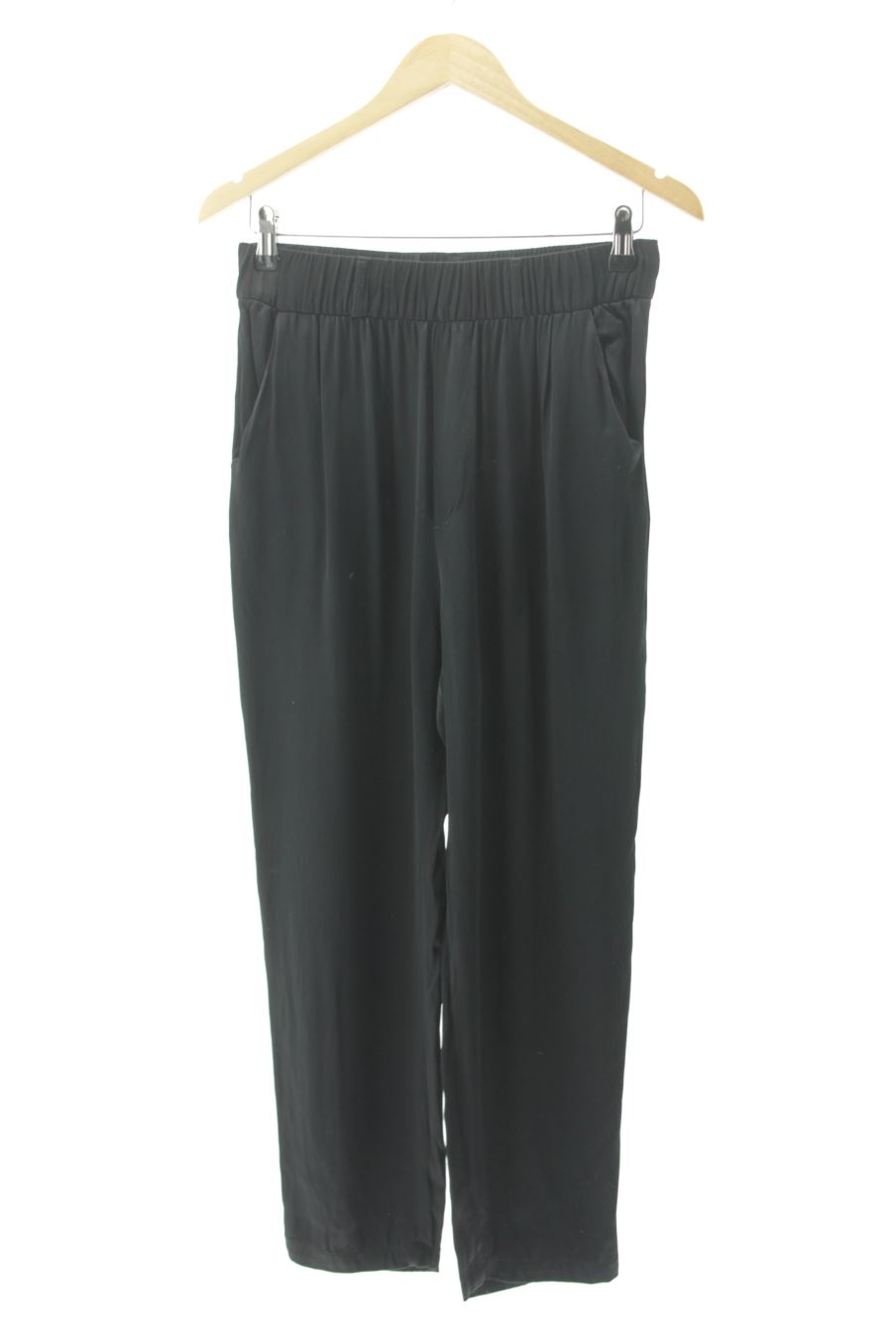 Pantalón Casual de Zara de la talla S, de color negro