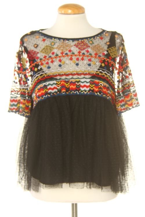 Blouse à manches courtes