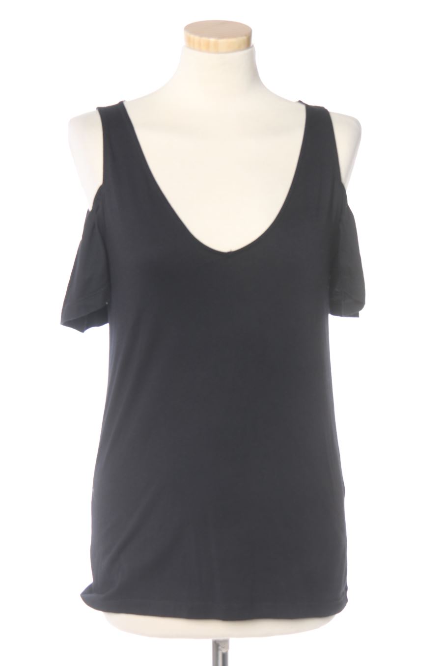 T-shirt Etam Femme Noir - Taille 36 - Très Bon état D'occasion