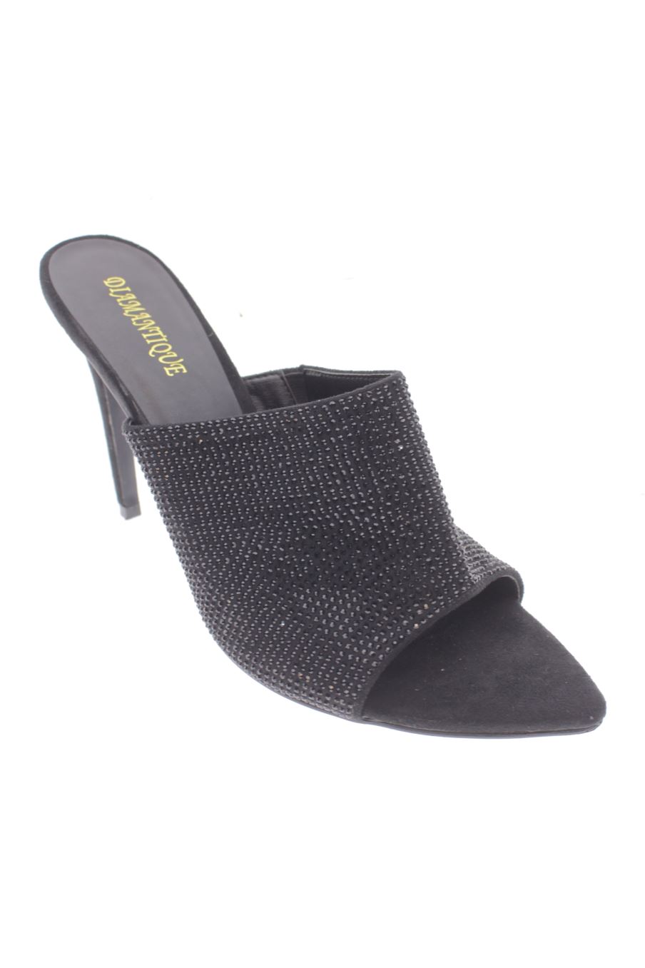 Sandalias tacon de Diamantique de la talla 41, de color negro de