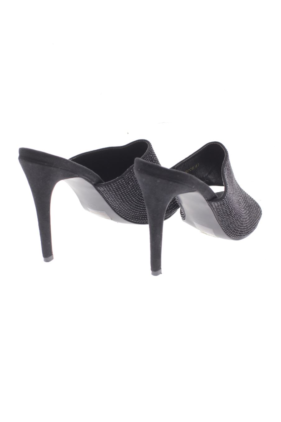 Sandalias tacon de Diamantique de la talla 41, de color negro de