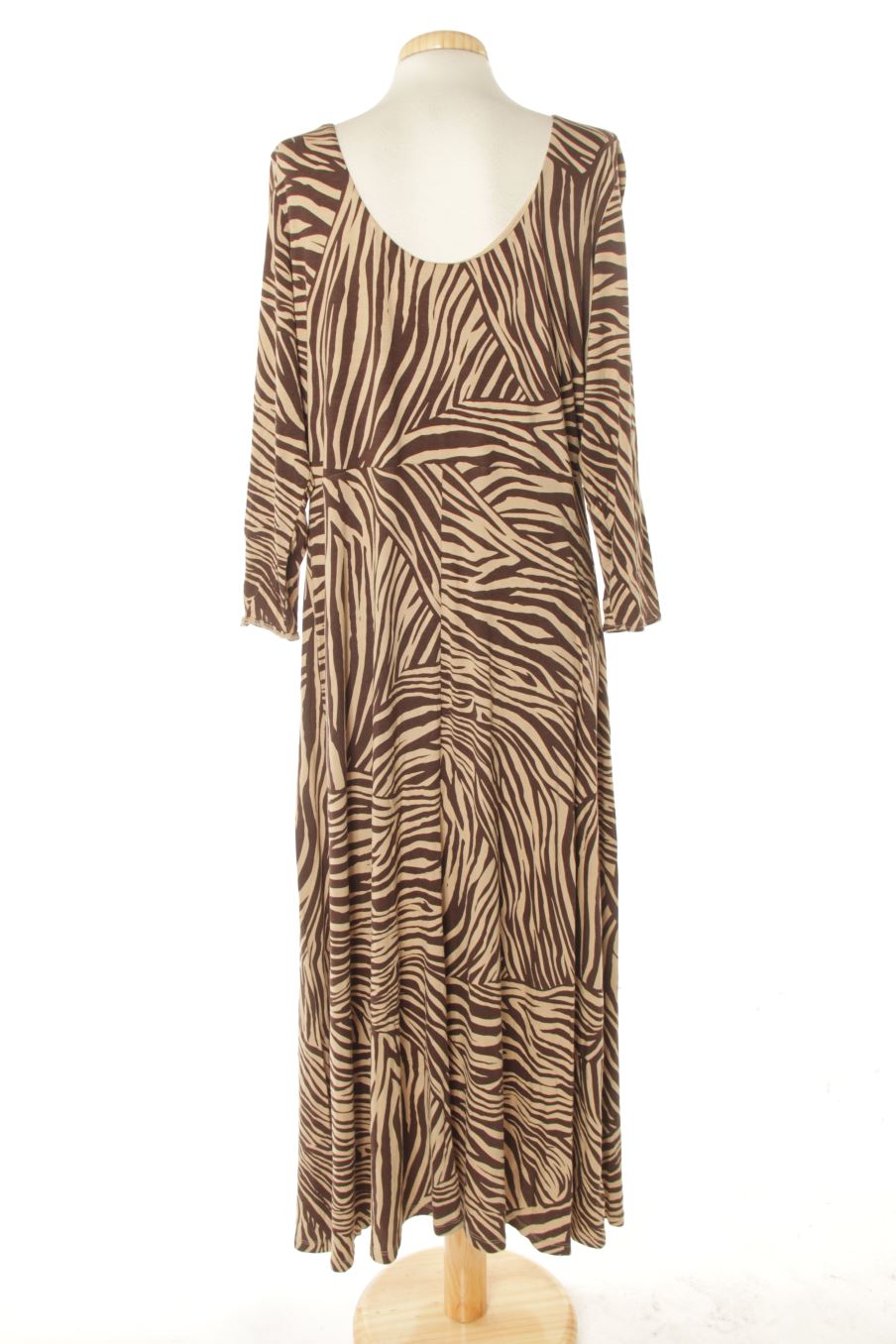 Robe casual H&M de la taille XL, de couleur animal print