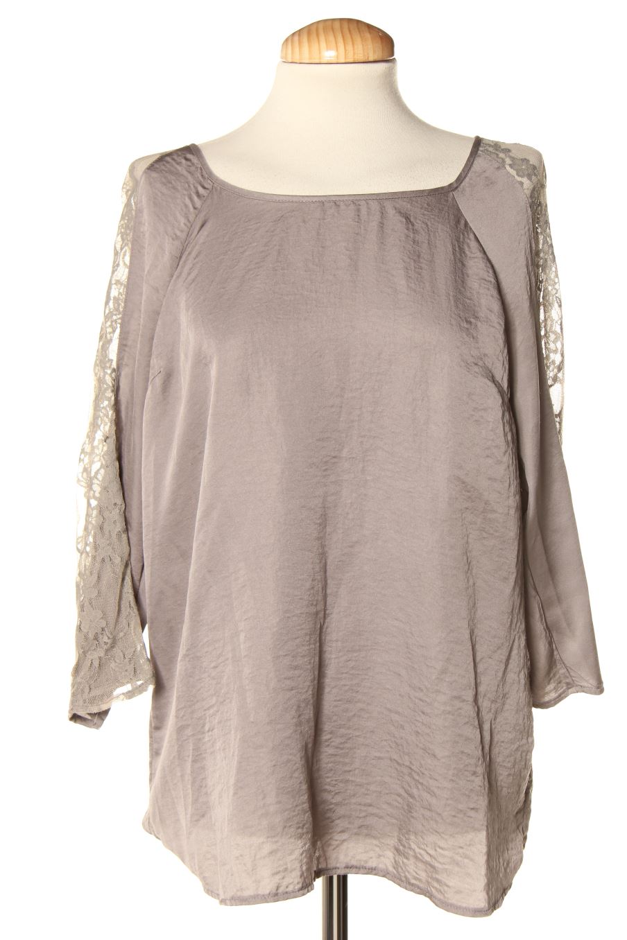 Blusa a maniche lunghe de Camaieu de la talla L, de color grigio