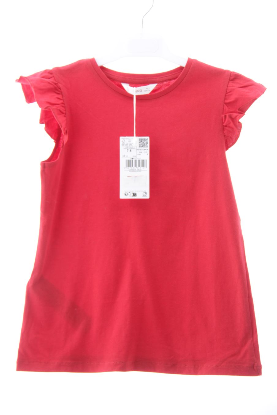 Camiseta de Mango de la talla 7 años con etiqueta