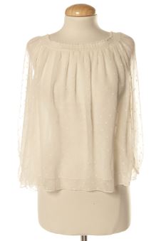 Blusa de manga larga S Zara