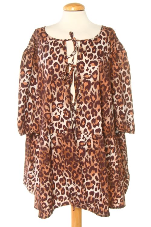 Blusa a maniche corte