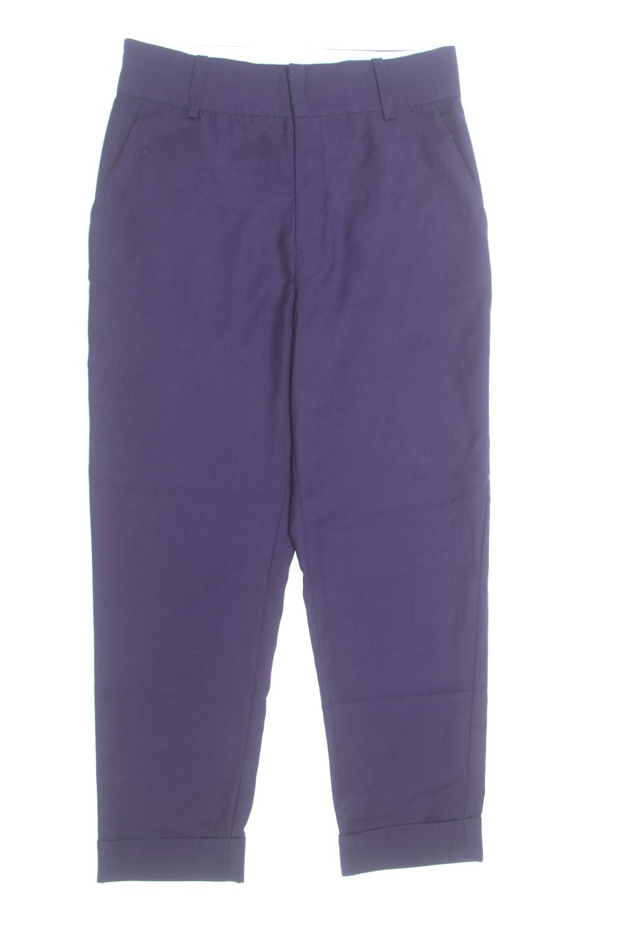 Pantalones de AND LESS de la talla 36, de color azul marino