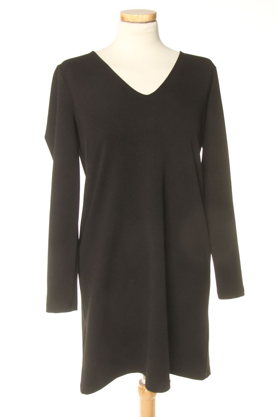 Vestido casual de Mango de la talla S, de color negro