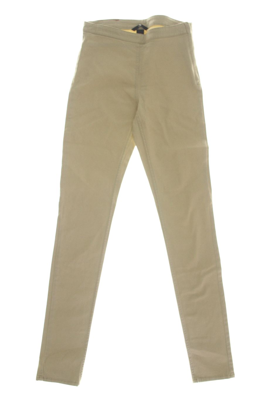 Jeans H&M de la taille 34, de couleur beige de denim