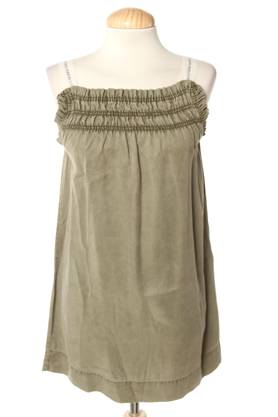 Robe casual Le temps des cerises de la taille XS, de couleur vert
