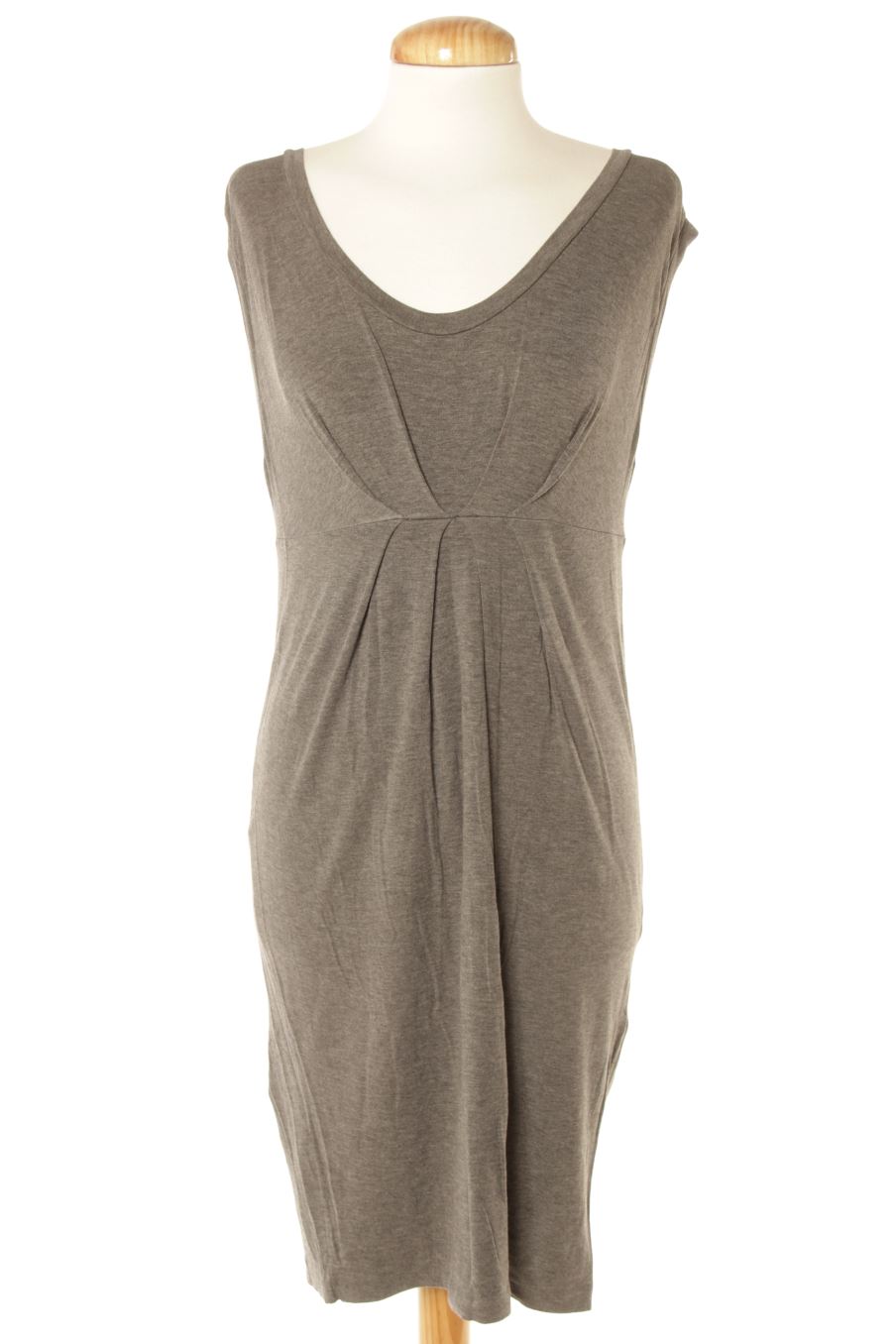 Robe casual Benetton de la taille M de couleur gris
