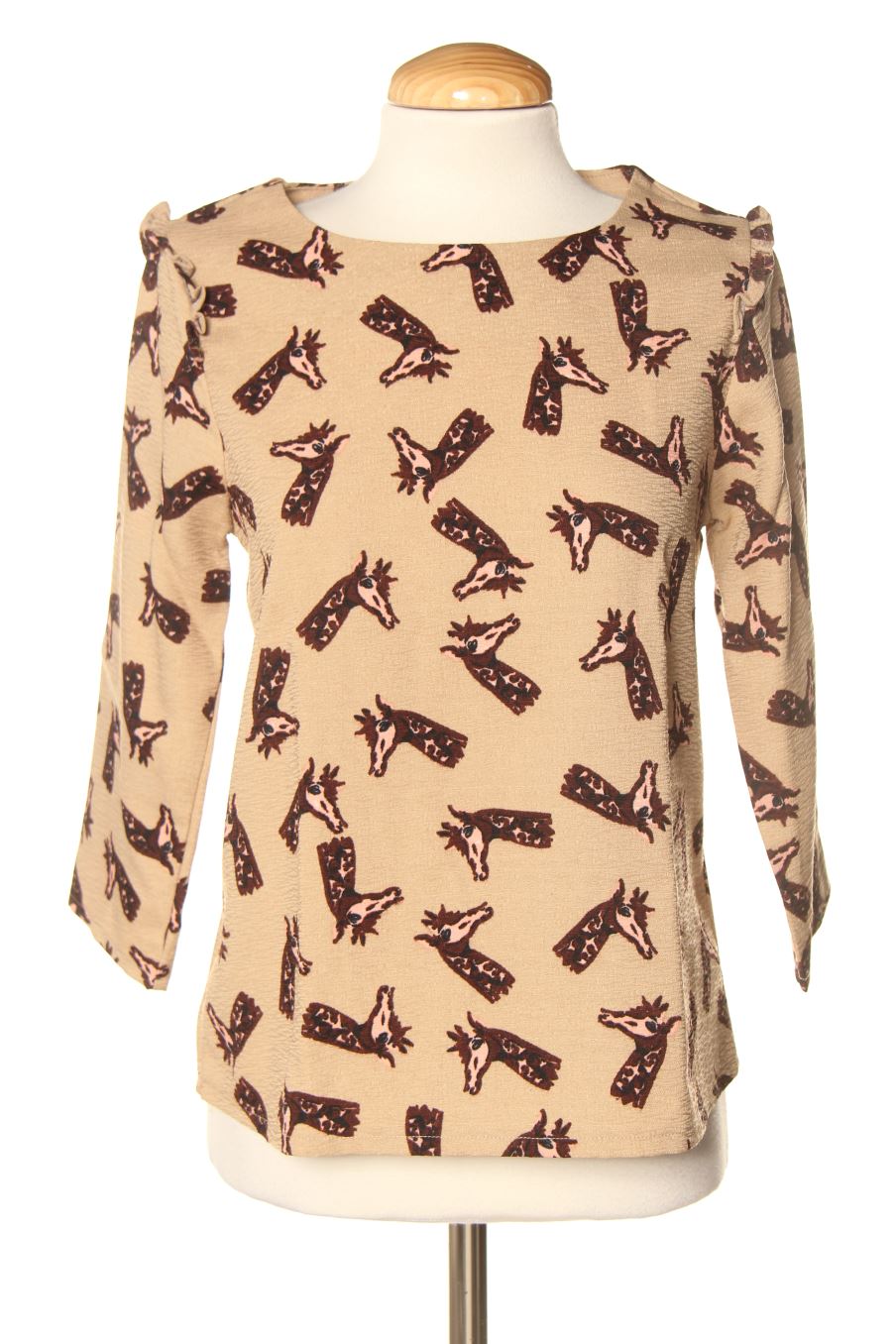 Blouse à manches longues Compañía Fantástica de la taille XS, de couleur imprimés