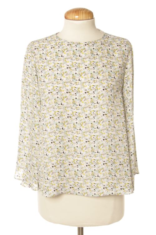 Blusa a maniche lunghe