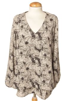 Langärmelige Bluse XXL Pilar prieto
