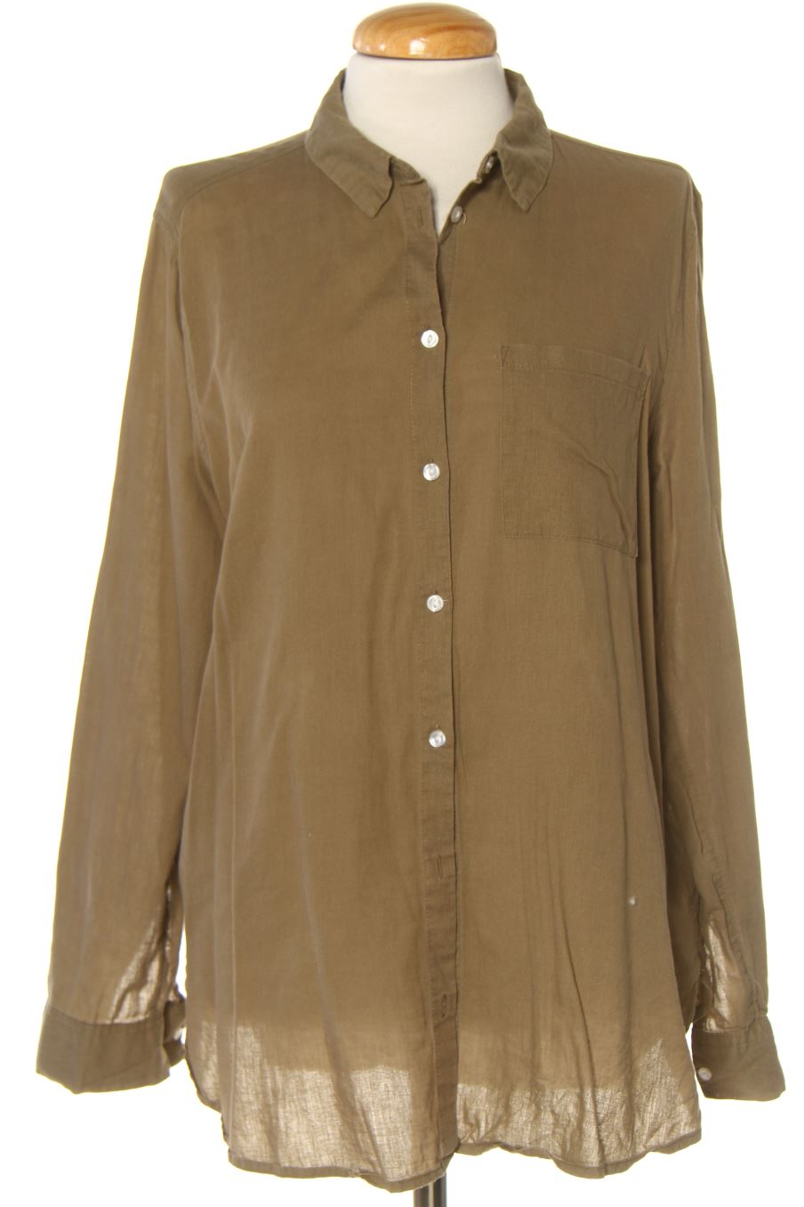 Camisa de DIVIDED EXCLUSIVE de la talla 38, de color verde