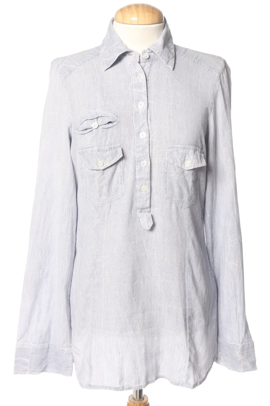 Blusa a maniche lunghe de trf (ZARA) de la talla S, de color righe