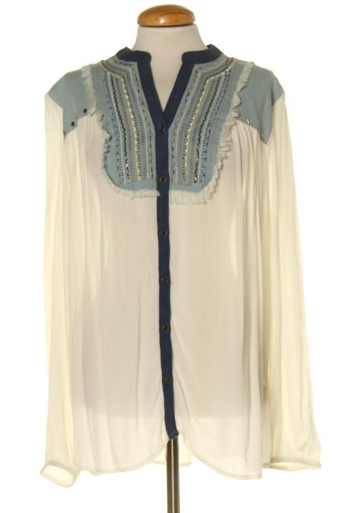 Blouse à manches longues
