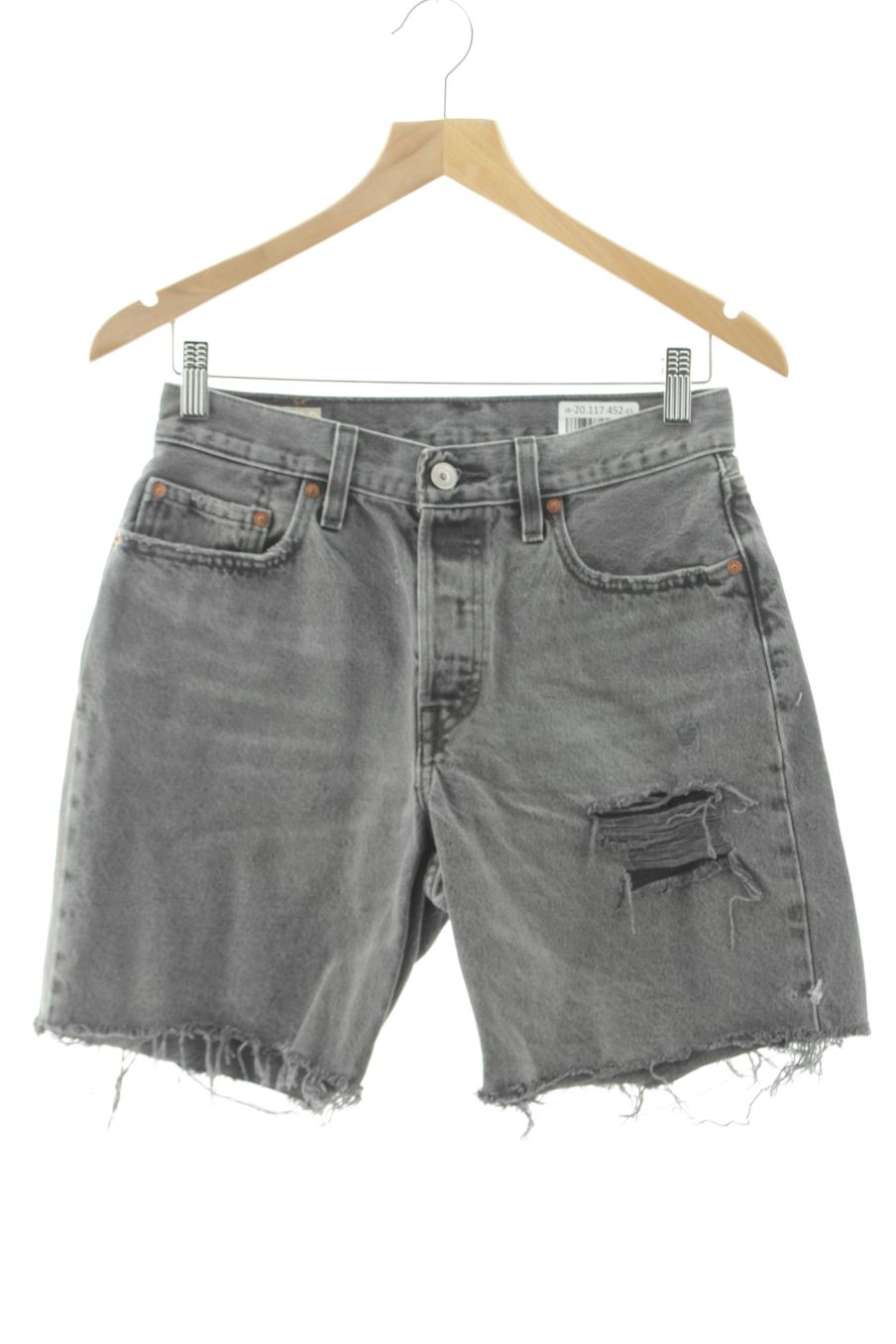 Shorts Levi's de la taille 36, de couleur gris de denim