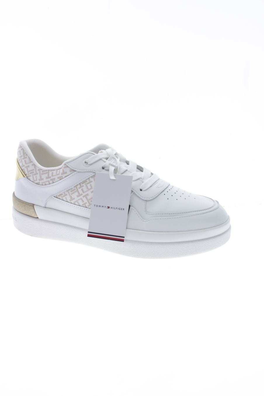 Baskets de Tommy Hilfiger de la taille 41, de couleur blanc de