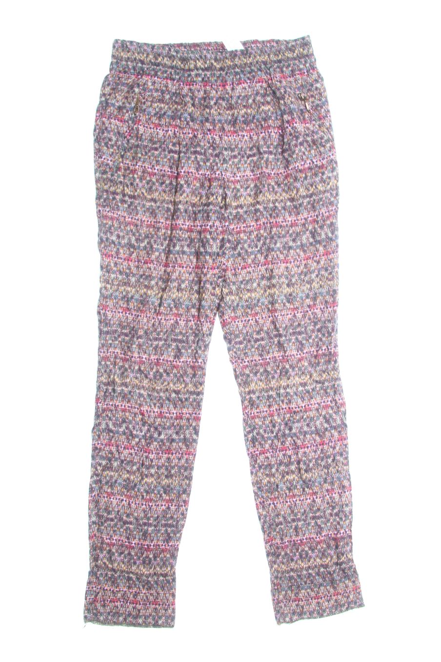 Pantalón Casual de Zara de la talla XS, de color estampado