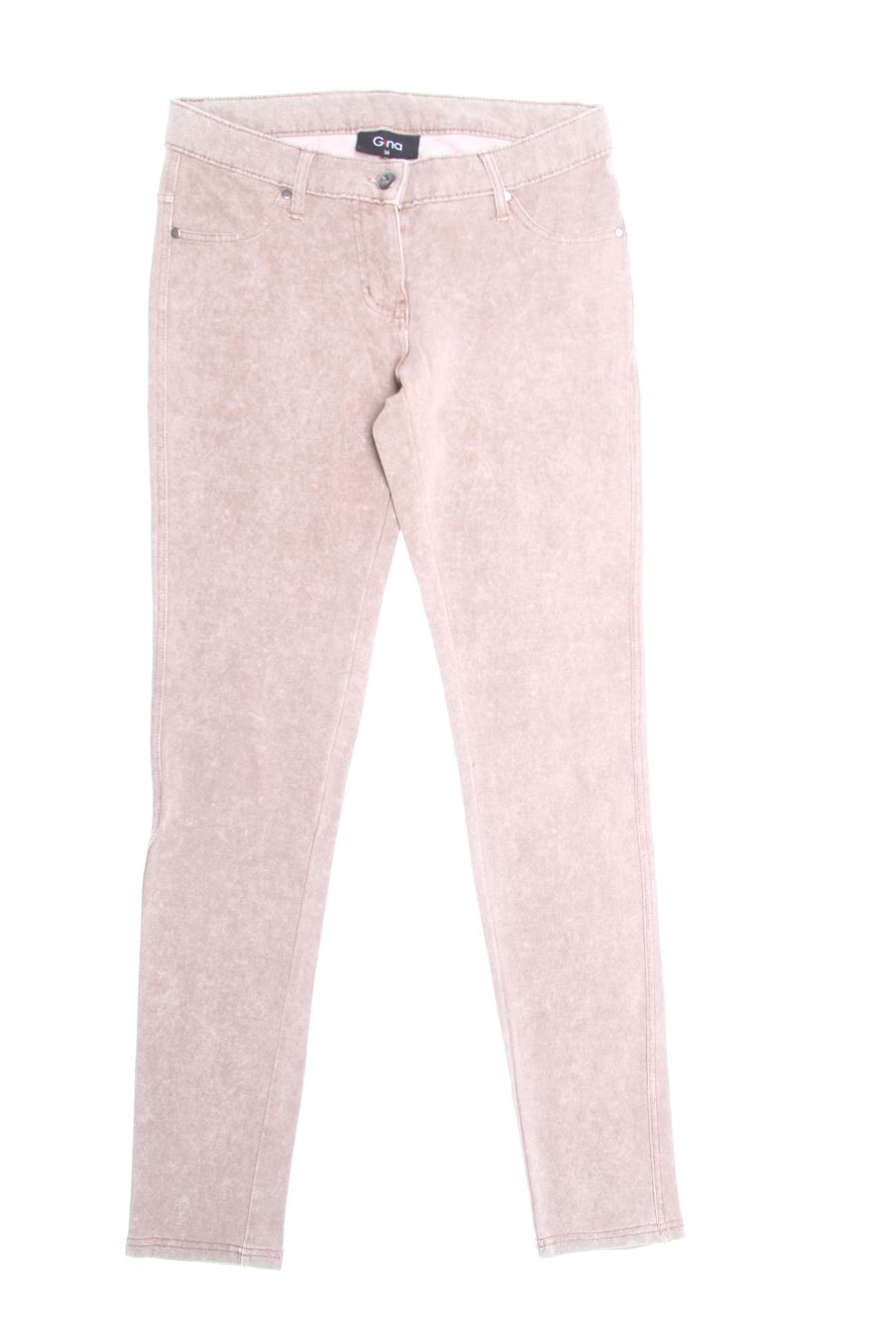 Pantalón Casual de Gina de la talla 34, de color beige