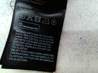 Vestido casual de H&M Premama de la talla M, de color negro de premamá