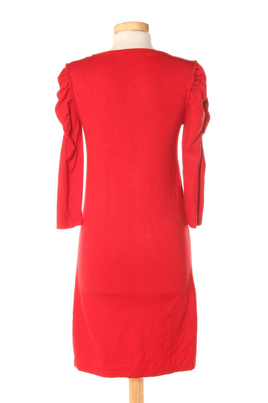 Vestido casual de Stradivarius de la talla S, de color rojo