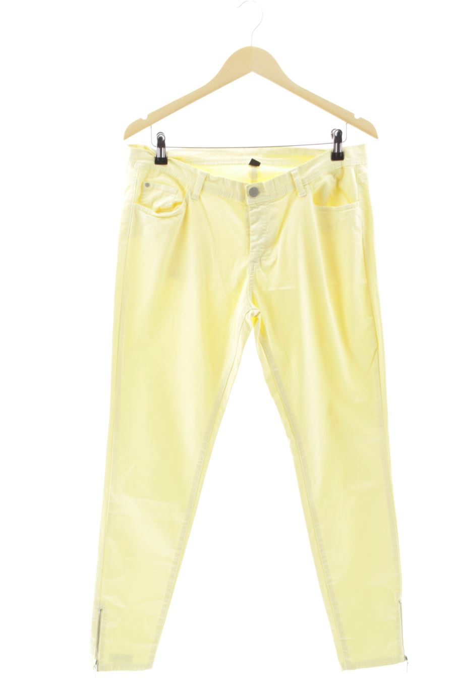 Jeans Pimkie de la taille 44, de couleur jaune de denim