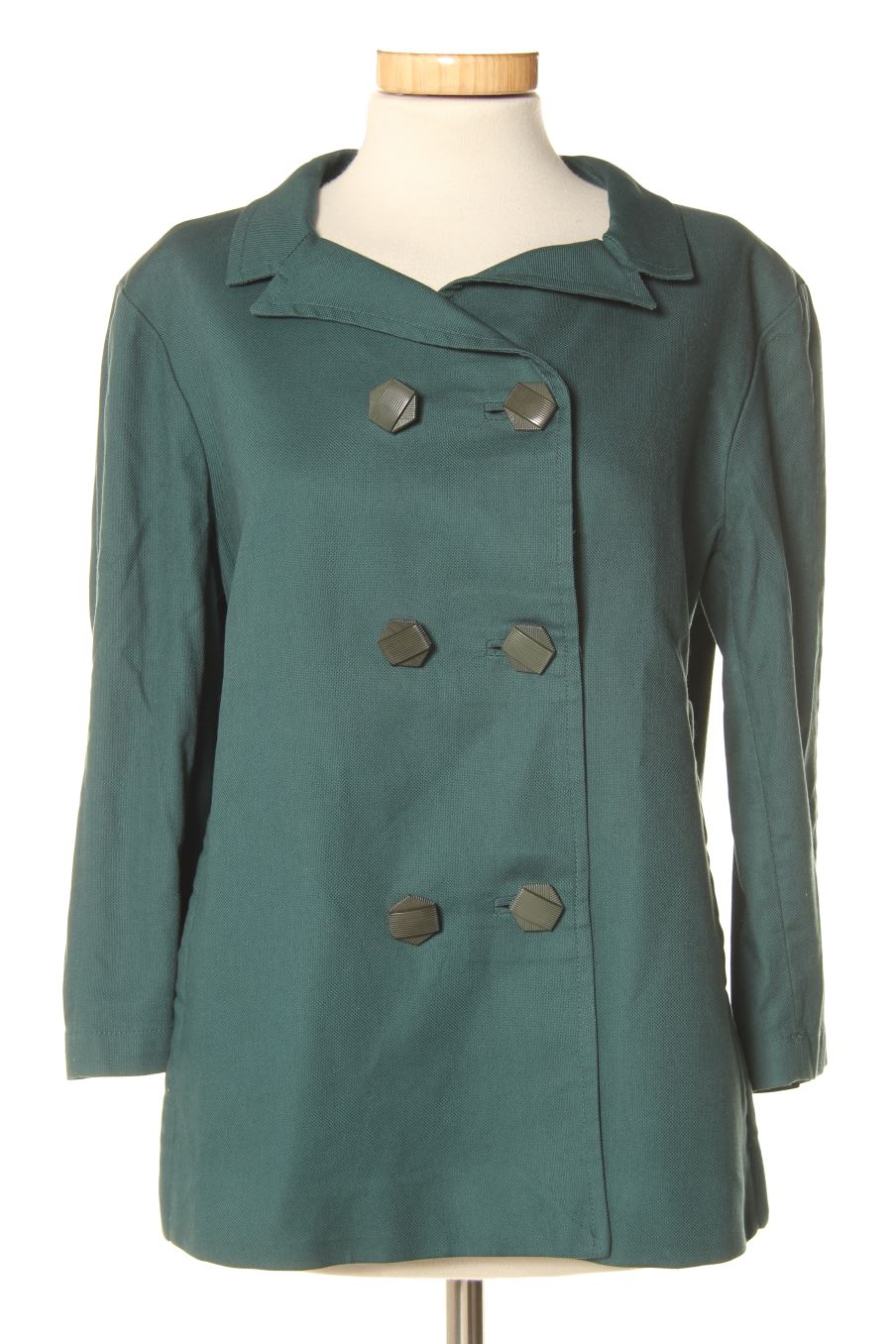 Cazadora de Lydia Delgado de la talla 42, de color verde