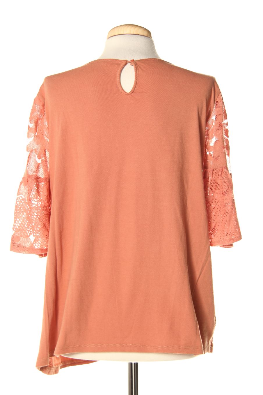 Blusa de manga corta de Sfera de la talla L, de color marrón
