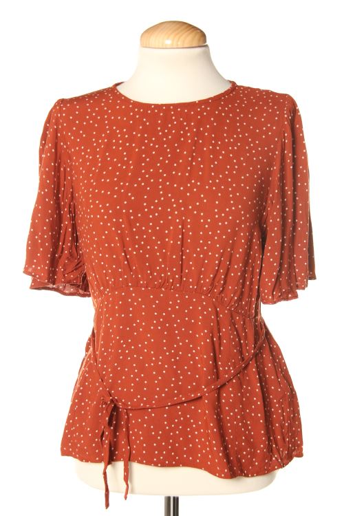 Kurzärmelige Bluse