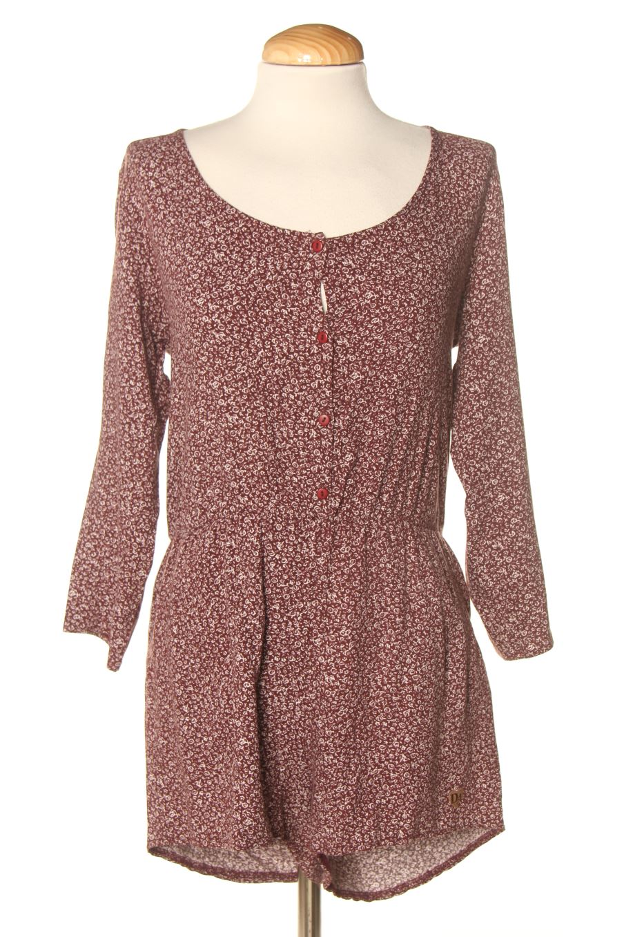 Jumpsuit von Double Agent Größe XS, Farbe Bordeaux, für