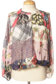 Blusa a maniche lunghe XL Desigual