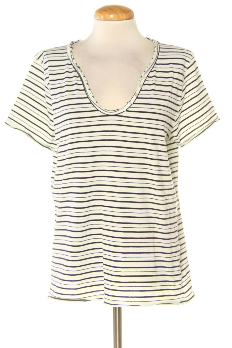 T-shirt Green coast de la taille L, de couleur rayures