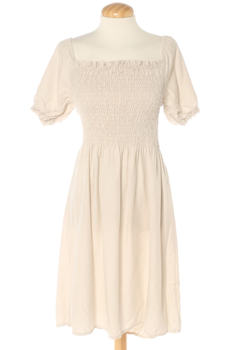 Vestido casual de Made in italy de la talla M, de color beige