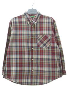 Chemise manches longues 7 ans Benetton