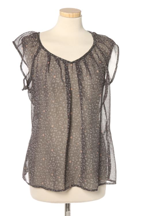Blusa de manga corta