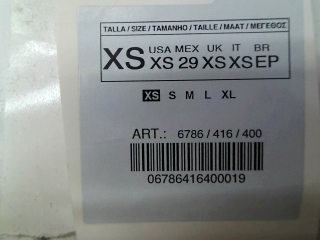 Pantalones cortos de Zara de la talla XS