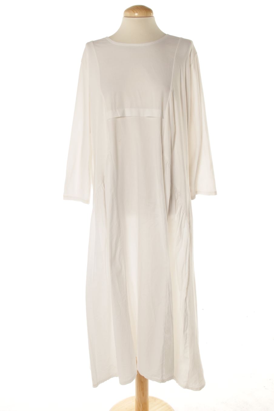 Robe casual Made in italy de la taille L, de couleur blanc