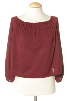 Blusa a maniche lunghe XS Bershka, foto 1 di 2