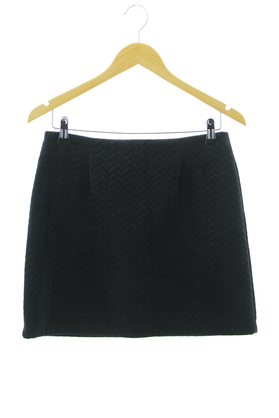 Aufwändiger Rock von new look Größe 38, Farbe Schwarz, für