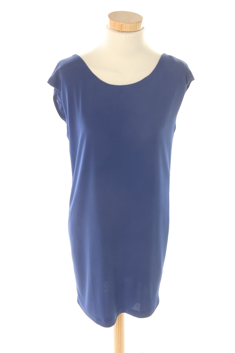 Robe casual Trafaluc de la taille S, de couleur bleu