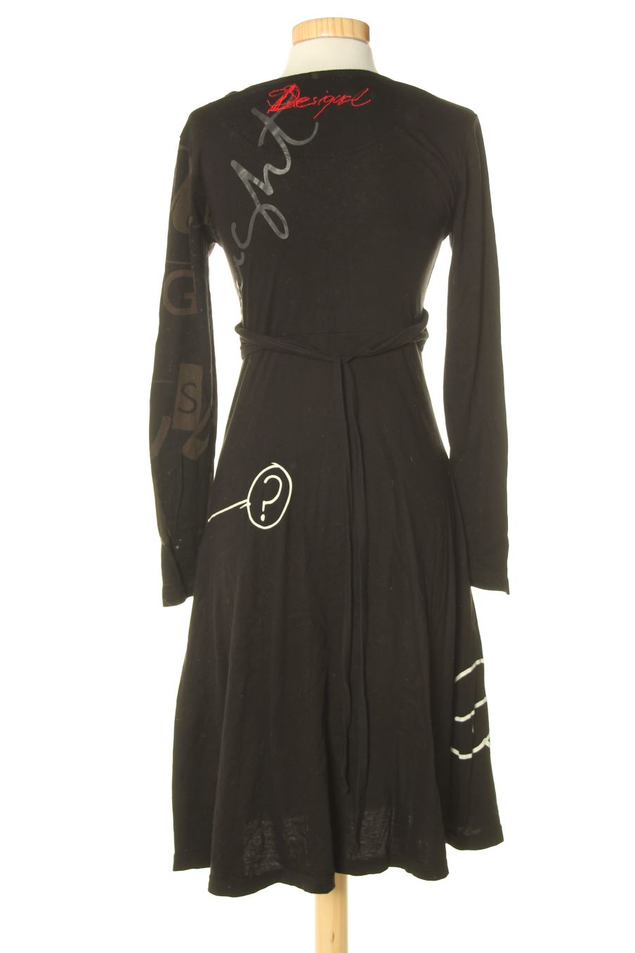 Robe casual Desigual de la taille S, de couleur noir