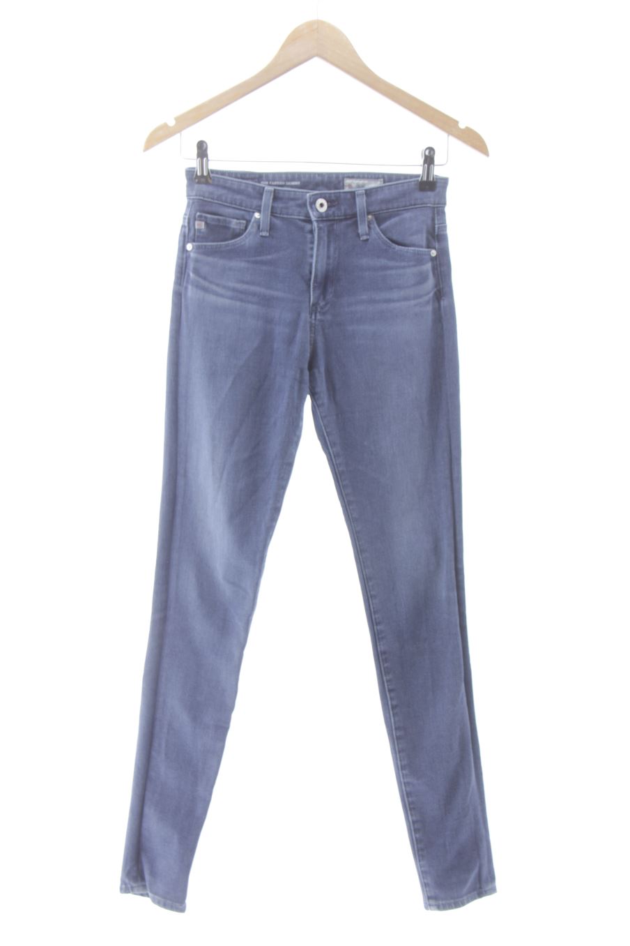 Jeans AG de la taille 34, de couleur bleu de denim