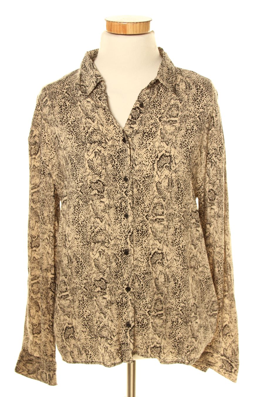 Hemd von Pull & Bear Größe S, Farbe Animal print, für