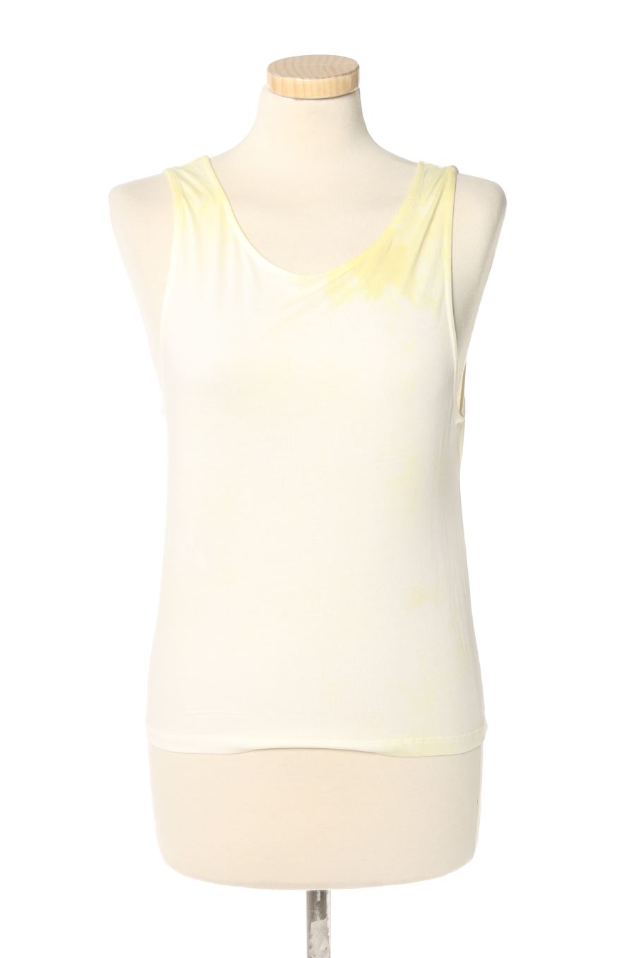 Maglietta senza maniche de Mango de la talla M, de color giallo